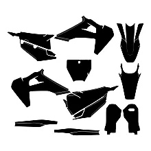 Husqvarna TC 125 250 FC 250 350 450 2019 2020 2021 2022 Graphics Template