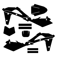 HUSQVARNA 2008 2009 Graphic Templates