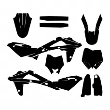 Husqvarna TC TE CR WR SM 2009 2010 Graphic Templates