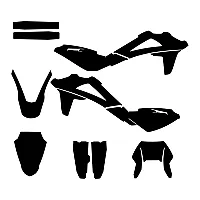 Husqvarna TE 250 450 510 2002-2017 Graphic Templates