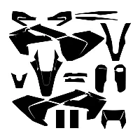 Husqvarna TE FE 2017 2018 2019 Graphic Templates