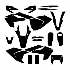 Husqvarna TE FE 2017 2018 2019 Graphic Templates