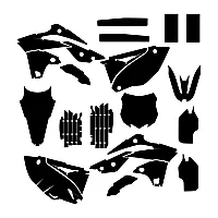 KAWASAKI KXF 250 2013 2014 2015 Graphic Templates