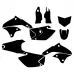 Kawasaki KLX 450 2008 2009 2010 2011 2012 Graphic Templates
