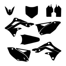Kawasaki KXF 450 2012 Graphic Templates