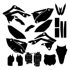 KAWASAKI KXF 450 2013 Graphic Templates