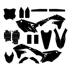 KAWASAKI KXF 450 2018 Graphic Templates