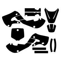 Kawasaki KLX 110 2000 2001 2002 2003 2004 2005 2006 2007 2008 2009 Graphic Templates
