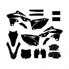 KAWASAKI KXF 250 2016 Graphic Templates