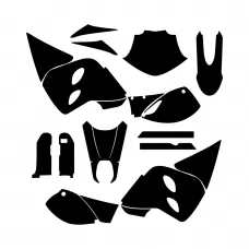 KTM 640 LC4 Adventure Graphic Templates