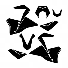 KTM 950 Supermoto 2006 2007 Graphic Templates