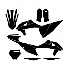 KTM SX SXF EXC 2019 2020 2021 Graphic Templates