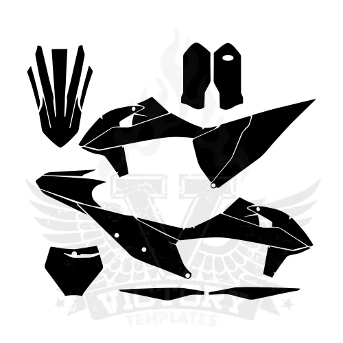 KTM SX SXF EXC 2019 2020 2021 Graphic Templates KTM SX SXF EXC 2019 2020 2021 Graphic Templates
