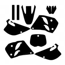KTM 1993 1994 1995 1996 1997 2-STROKE Graphic Templates