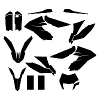 KTM 350 FREERIDE 2015 2016 2017 2018 Graphic Templates