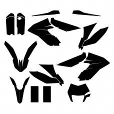 KTM 350 FREERIDE 2015 2016 2017 2018 Graphic Templates