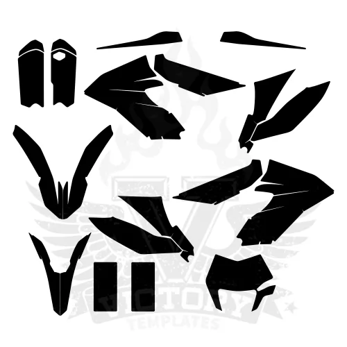 KTM 350 FREERIDE 2015 2016 2017 2018 Graphic Templates KTM 350 FREERIDE 2015 2016 2017 2018 Graphic Templates