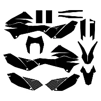 KTM 690 R ENDURO 2018 Graphic Templates