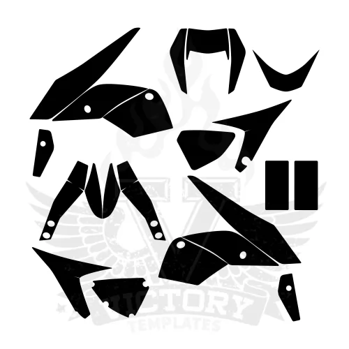 KTM DUKE 690 Graphic Templates KTM DUKE 690 Graphic Templates