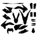 KTM EXC 125 200 250 300 2014 2015 Graphic Templates KTM EXC 125 200 250 300 2014 2015 Graphic Templates