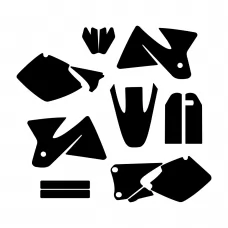 KTM EXC 1998 1999 2000 Graphic Templates
