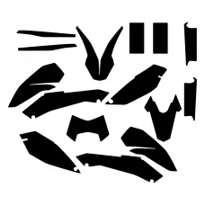 KTM LC4 SMC 690 2008 2009 2010 2011 2012 2013 Graphic Templates