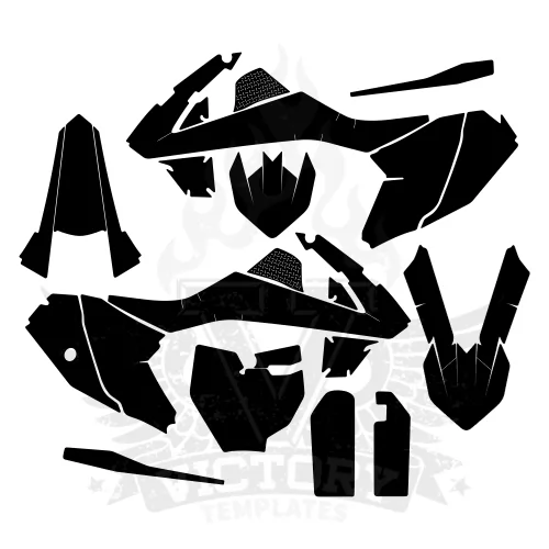 KTM SX 65 2018 Graphic Templates KTM SX 65 2018 Graphic Templates