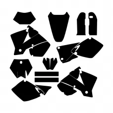 KTM EXC 2003 Graphic Templates