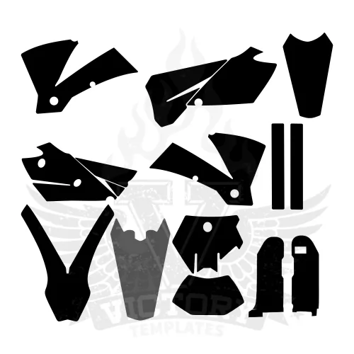 KTM EXC 2004 Graphic Templates KTM EXC 2004 Graphic Templates