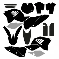 KTM EXC 2008 2009 2010 Graphic Templates