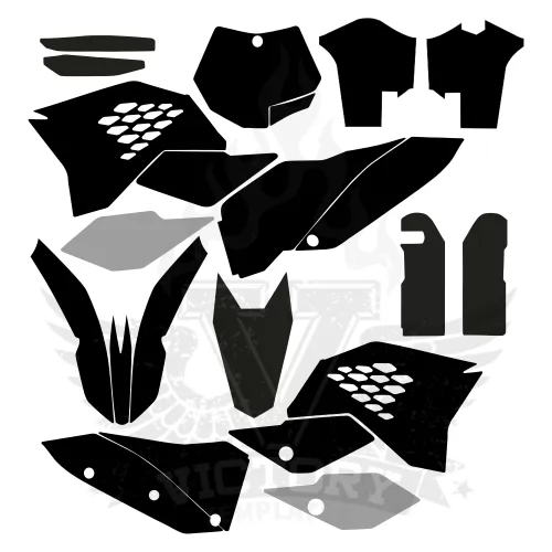 KTM EXC 2008 2009 2010 Graphic Templates KTM EXC 2008 2009 2010 Graphic Templates