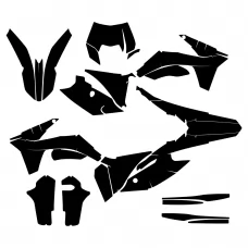 KTM EXC 2013 Graphic Templates
