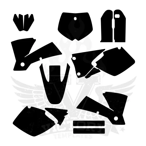 KTM SX 2001 2002 Graphic Templates KTM SX 2001 2002 Graphic Templates