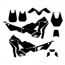 KTM 990 Adventure 2007 2008 2009 2010 2011 2012 2013 Graphic Templates