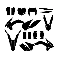 KTM SX 250 2016 Graphic Templates