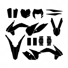 KTM SX 250 2016 Graphic Templates