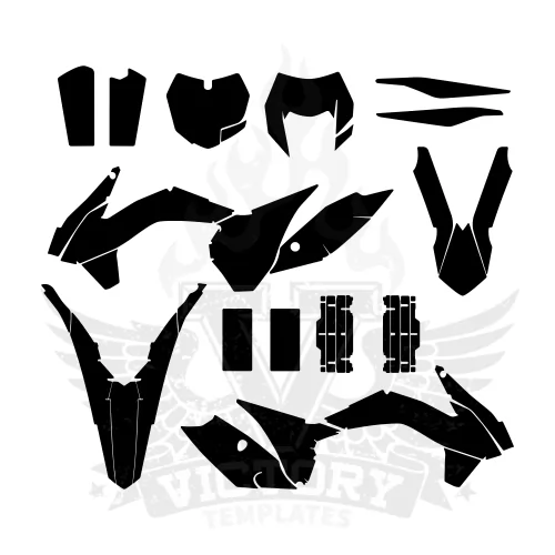 KTM SX 250 2016 Graphic Templates KTM SX 250 2016 Graphic Templates