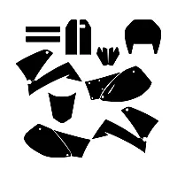 KTM LC4 1998 1999 2000 2001 2002 2003 2004 2005 2006 2007 Graphic Templates