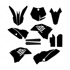 KTM SX 65 2014 2015 Graphic Templates