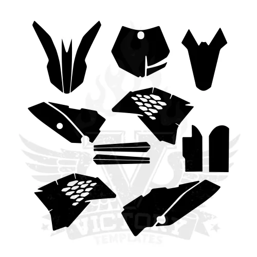 KTM SX 65 2014 2015 Graphic Templates KTM SX 65 2014 2015 Graphic Templates