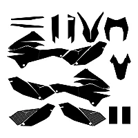 KTM SMC-R 690 2018 Graphic Templates