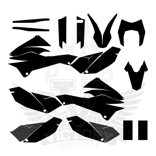 KTM SMC-R 690 2018 Graphic Templates KTM SMC-R 690 2018 Graphic Templates