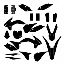 KTM SX-F 250 350 450 2013 Graphic Templates