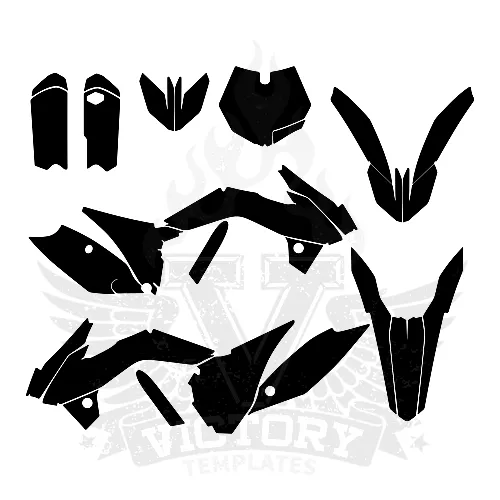 2013 KTM SX 85 Graphics Template 2013 KTM SX 85 Graphics Template
