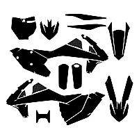 KTM SX 125 2017 Graphic Templates