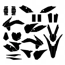 KTM SX 125 150 250 2013 Graphic Templates