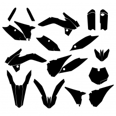 KTM SX 85 2015 Graphic Templates
