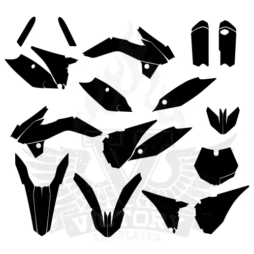 KTM SX 85 2015 Graphic Templates KTM SX 85 2015 Graphic Templates
