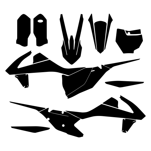 KTM All Models SX 2016 Graphic Templates