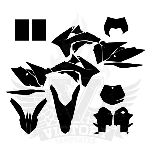 KTM SX 350 2011 Graphic Templates KTM SX 350 2011 Graphic Templates